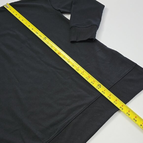 NWT Splendid Women's Henley Black Button Up Long Sleeves Top Relaxed Fit Size M - Picture 12 of 12